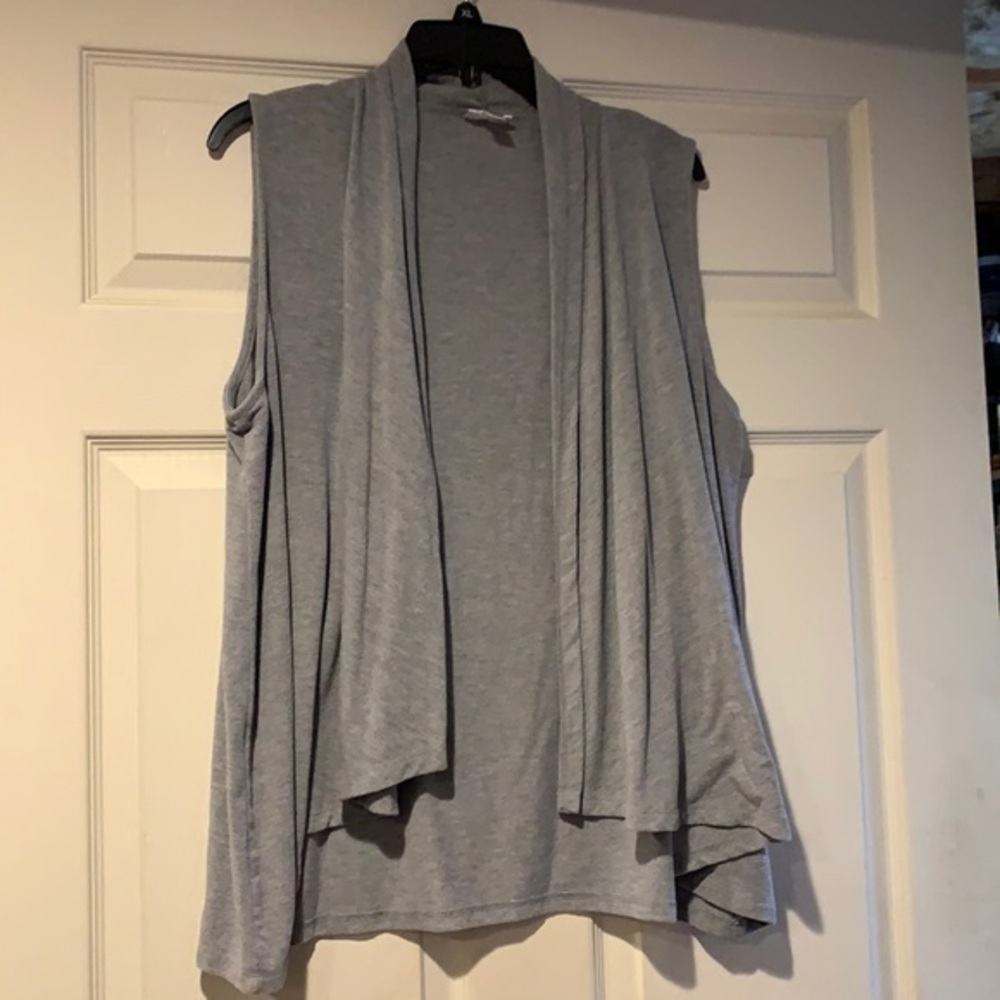 NWOT Croft & Barrow Sleeveless Cardigan PETITE 🟣